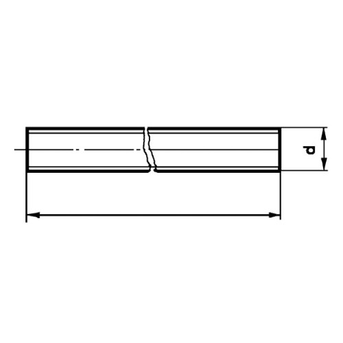 L_Gjengestang 8.8U VF 1 meter