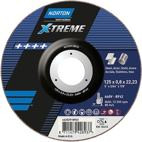 Kapepskive NORTON X-Treme Inox Typ 42