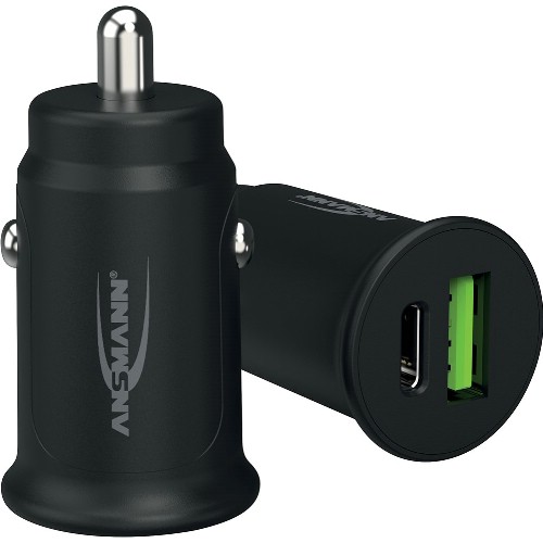 Billaddare ANSMANN 1x USB A + 1x USB C 12 V