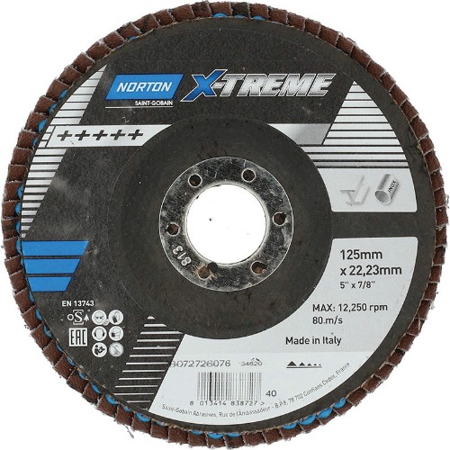 Lamellrondell NORTON X-Treme R860 vinklet