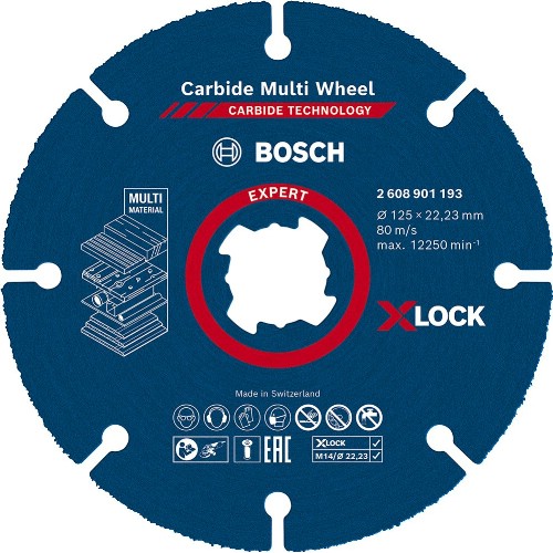 Kappeskive BOSCH Expert Carbide Multi Wheel X-Lock