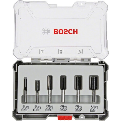 Fresesett BOSCH HM 6 deler