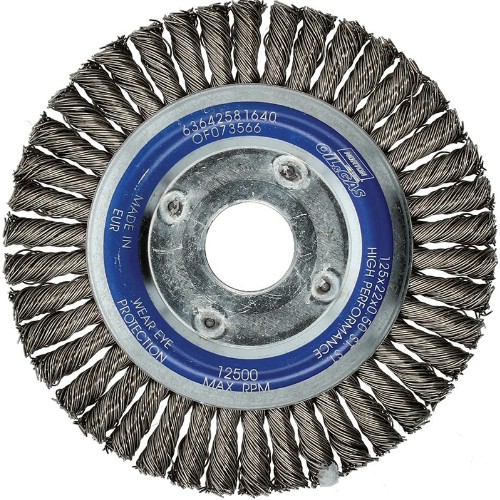 Sirkulærbørste NORTON Tvunnet Rustfri A2