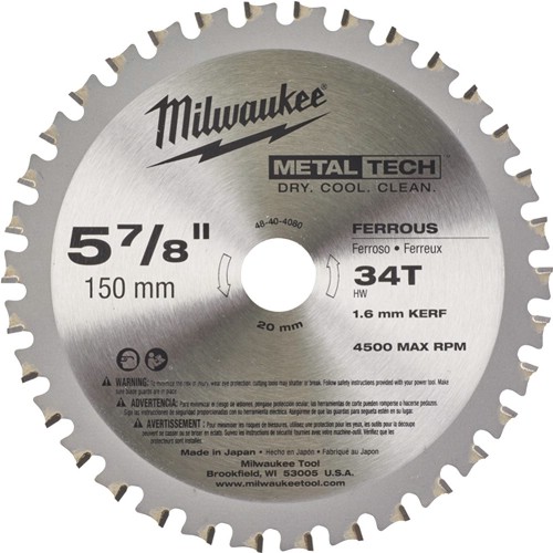 Sirkelsagblad MILWAUKEE Metall